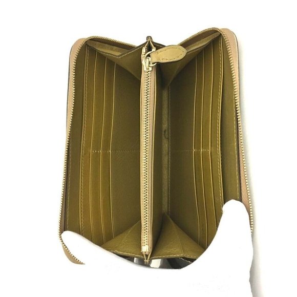 BURBERRY Nova Check Nylon Leather Zip Around Long Wallet /5R0380 - Picture 5 of 8